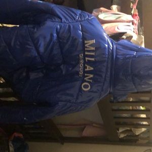 Milano Jackets & Coats | blue Milano Coat | Color: Blue | Size: L |